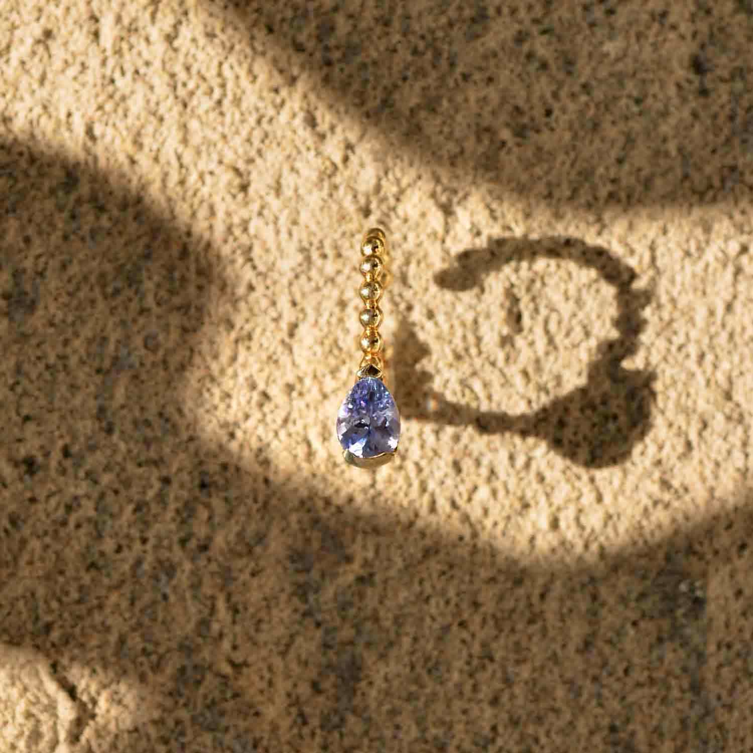 Ear cuff Tanzanite Melissa 6 - Maison Ypaga